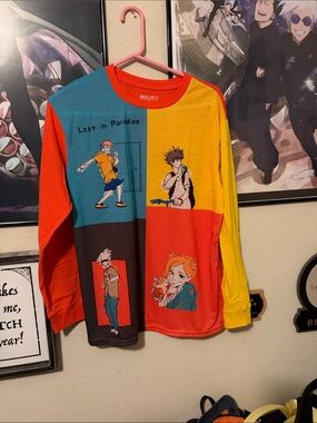 Jujutsu Kaisen lost in paradise long sleeve shirt BoxLunch exclusive